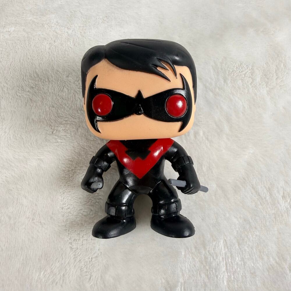 Funko Pop! Heroes Nightwing #40 Black and Red 3" Vinyl Figure No Box